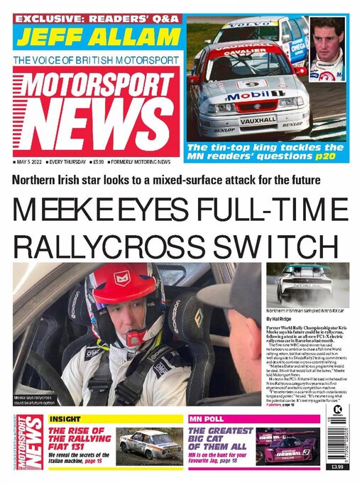 Title details for Motorsport News by Kelsey Publishing Ltd - Available